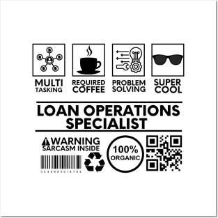 Loan Operations Specialist Posters and Art